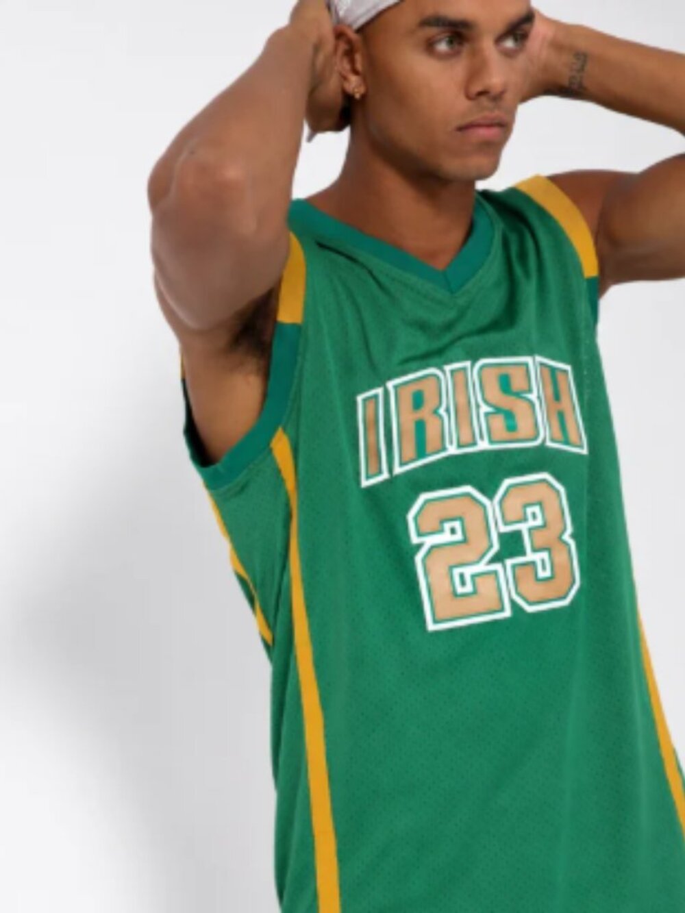 Nike Green "Irish 23" Basketball Jersey Size Medium